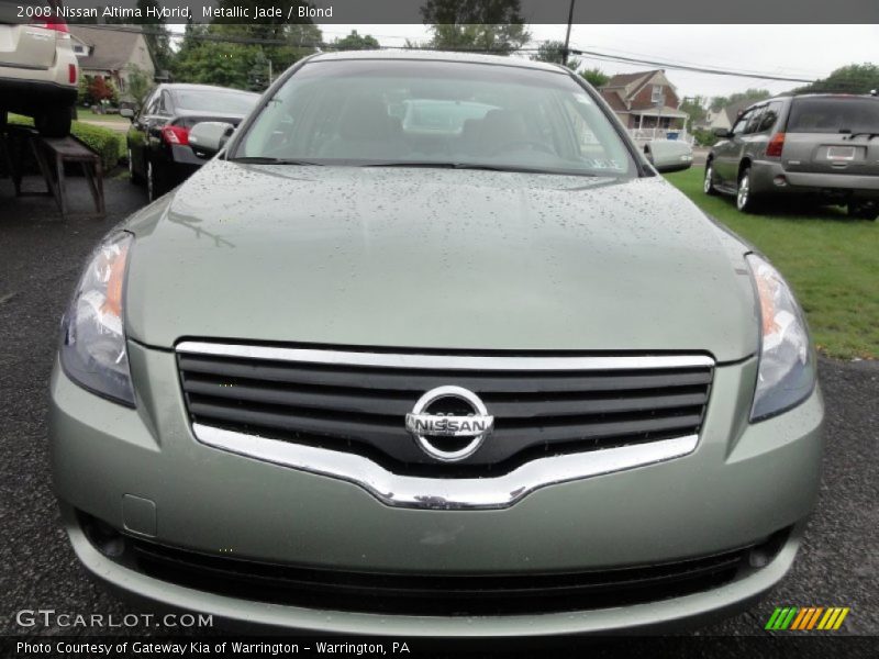 Metallic Jade / Blond 2008 Nissan Altima Hybrid