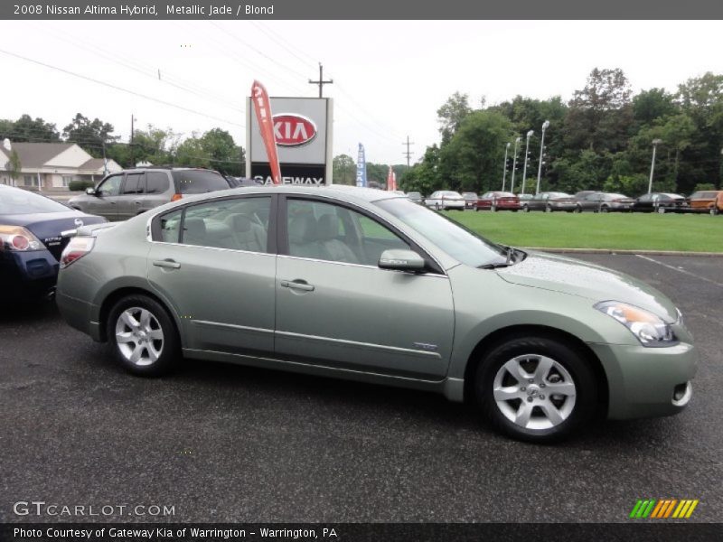 Metallic Jade / Blond 2008 Nissan Altima Hybrid