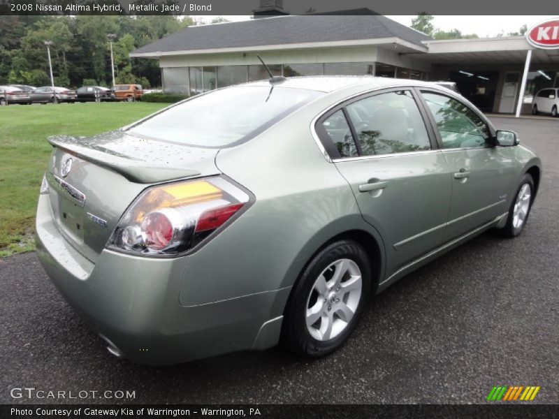 Metallic Jade / Blond 2008 Nissan Altima Hybrid