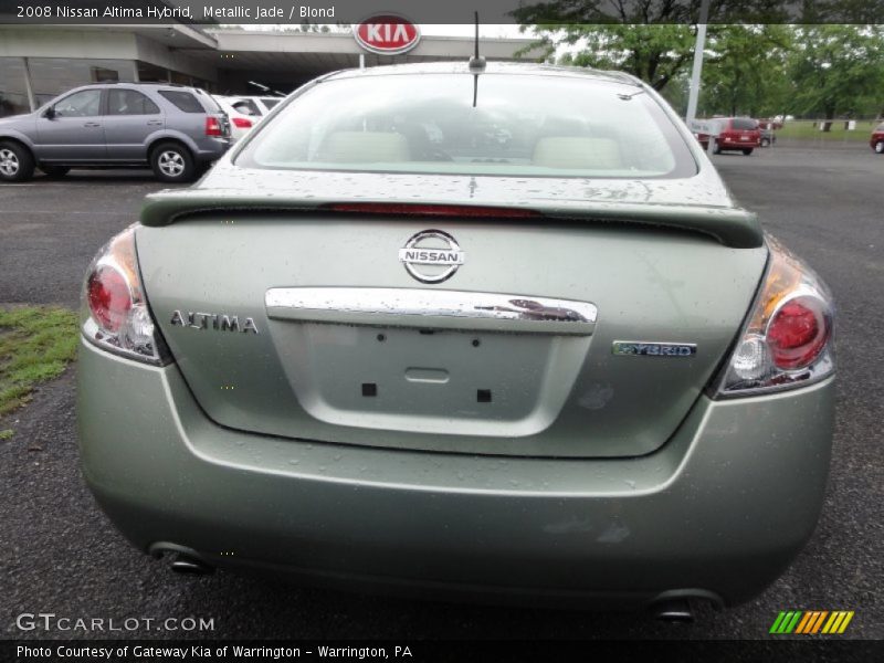 Metallic Jade / Blond 2008 Nissan Altima Hybrid