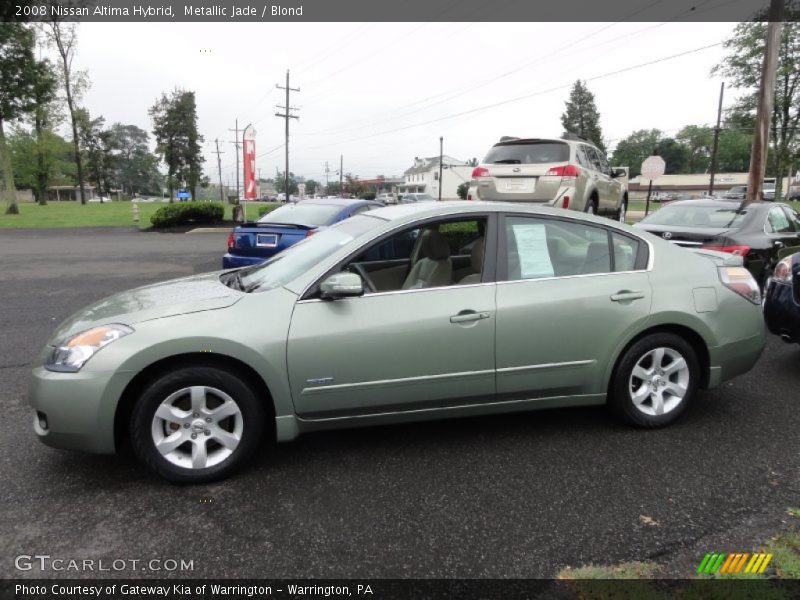  2008 Altima Hybrid Metallic Jade
