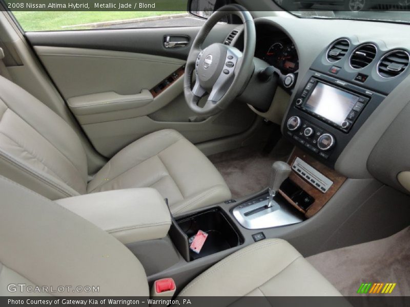 Metallic Jade / Blond 2008 Nissan Altima Hybrid