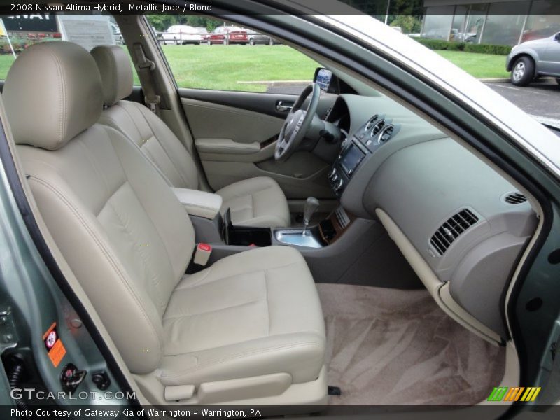 Metallic Jade / Blond 2008 Nissan Altima Hybrid