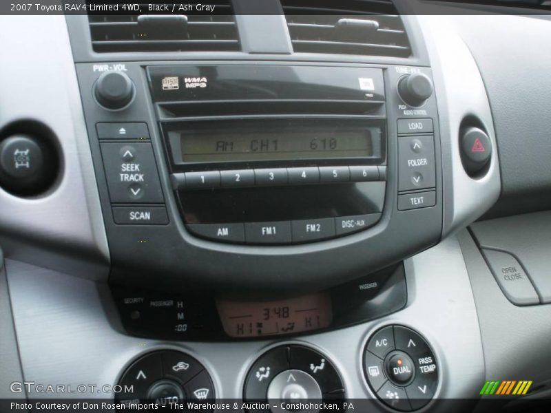 Black / Ash Gray 2007 Toyota RAV4 Limited 4WD