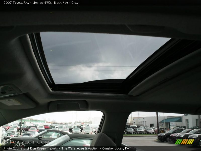 Black / Ash Gray 2007 Toyota RAV4 Limited 4WD