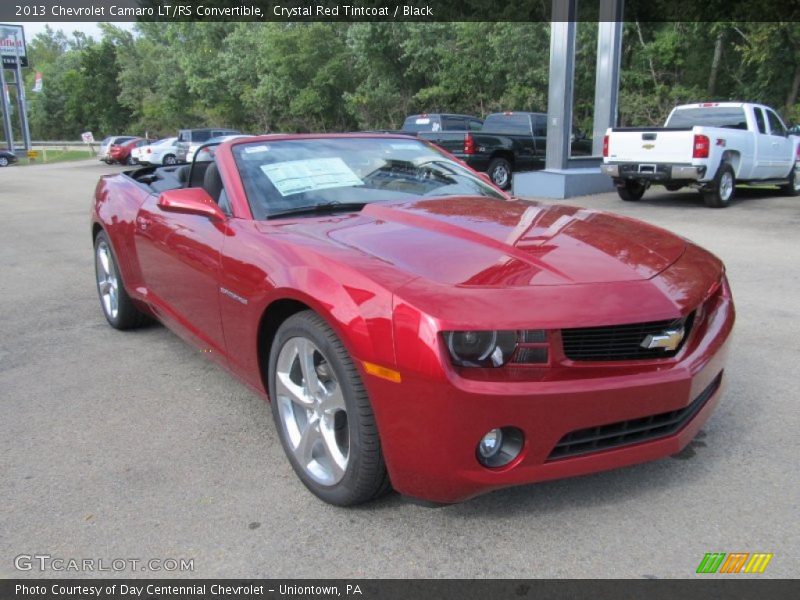 Front 3/4 View of 2013 Camaro LT/RS Convertible