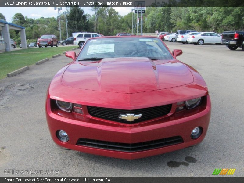Crystal Red Tintcoat / Black 2013 Chevrolet Camaro LT/RS Convertible