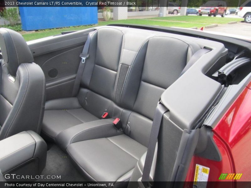 Rear Seat of 2013 Camaro LT/RS Convertible