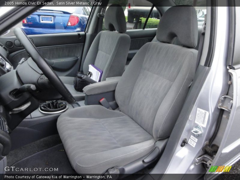 Front Seat of 2005 Civic EX Sedan