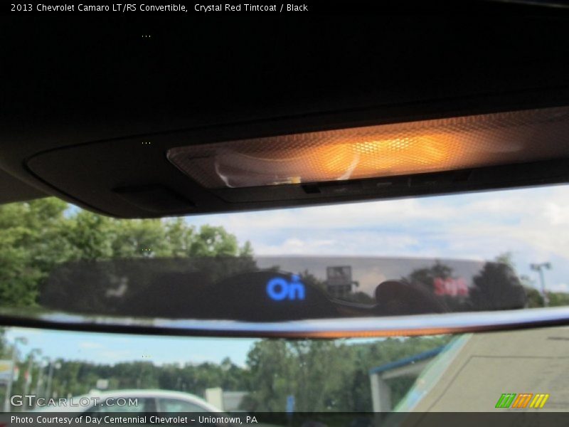Crystal Red Tintcoat / Black 2013 Chevrolet Camaro LT/RS Convertible
