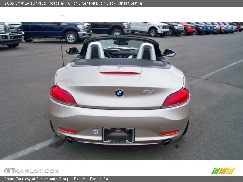Orion Silver Metallic / Black Kansas Leather 2009 BMW Z4 sDrive35i Roadster