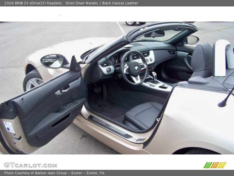  2009 Z4 sDrive35i Roadster Black Kansas Leather Interior