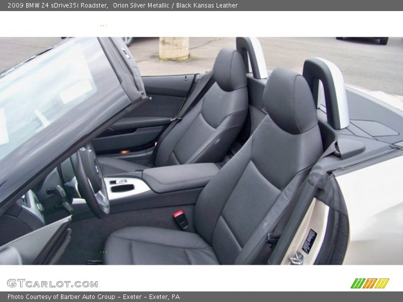 Orion Silver Metallic / Black Kansas Leather 2009 BMW Z4 sDrive35i Roadster