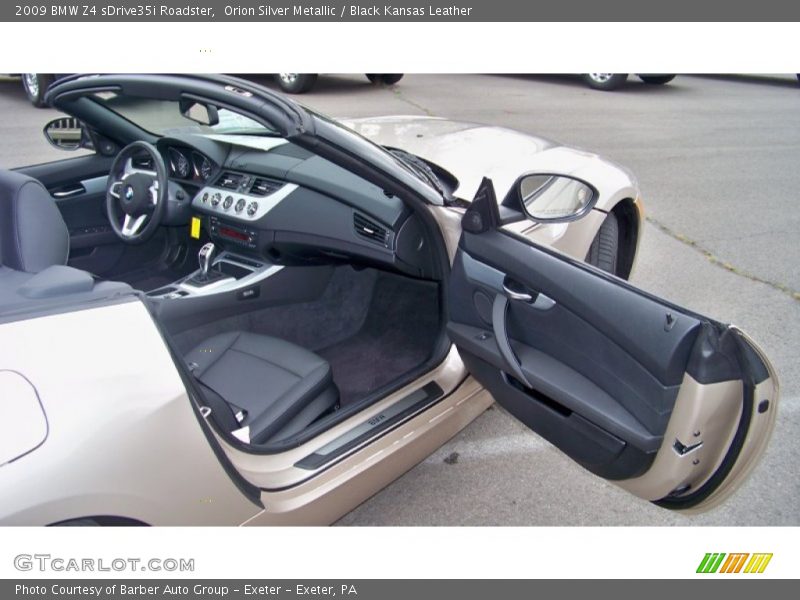  2009 Z4 sDrive35i Roadster Black Kansas Leather Interior