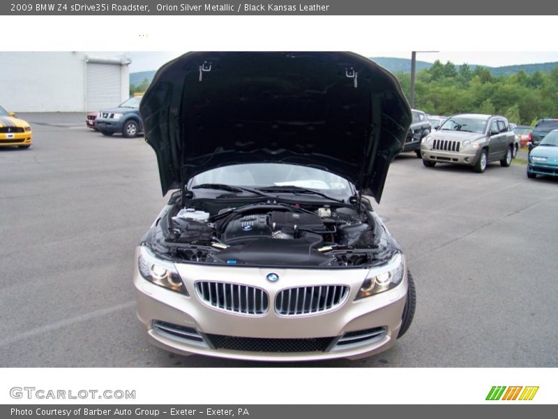 Orion Silver Metallic / Black Kansas Leather 2009 BMW Z4 sDrive35i Roadster