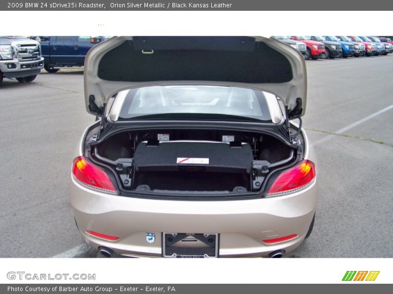 Orion Silver Metallic / Black Kansas Leather 2009 BMW Z4 sDrive35i Roadster