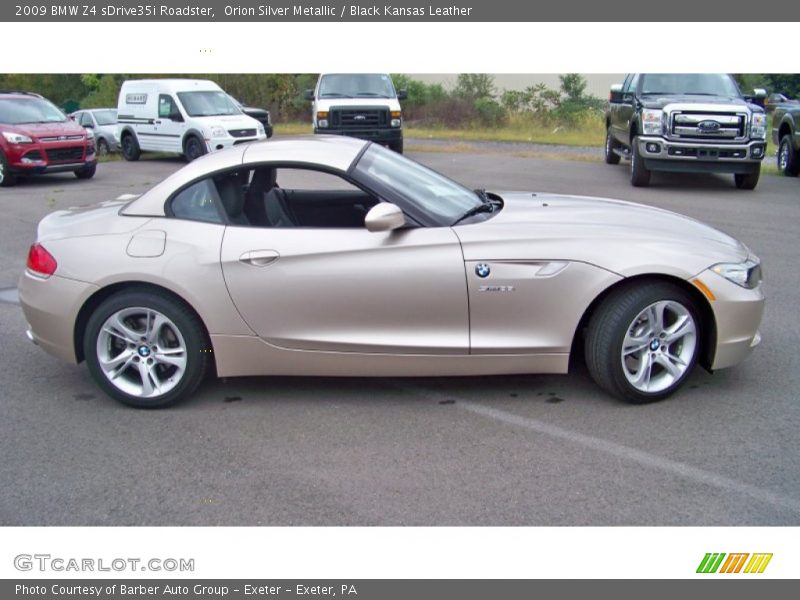 Orion Silver Metallic / Black Kansas Leather 2009 BMW Z4 sDrive35i Roadster
