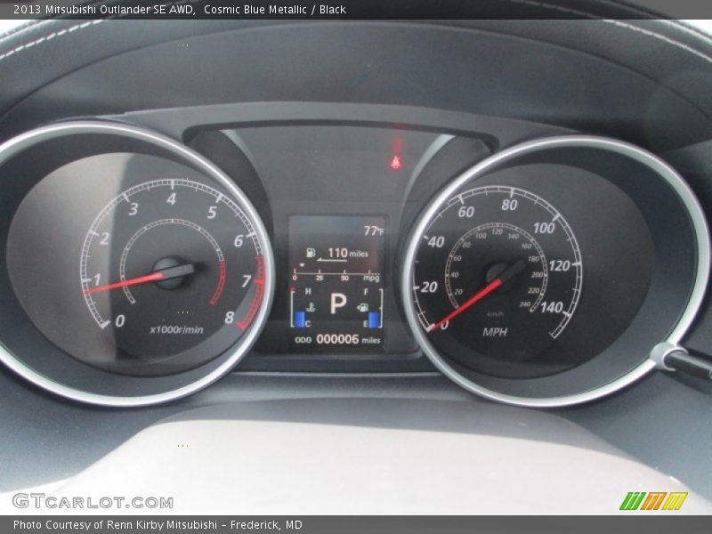  2013 Outlander SE AWD SE AWD Gauges