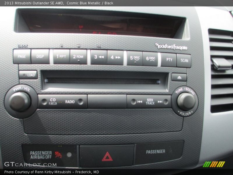Audio System of 2013 Outlander SE AWD