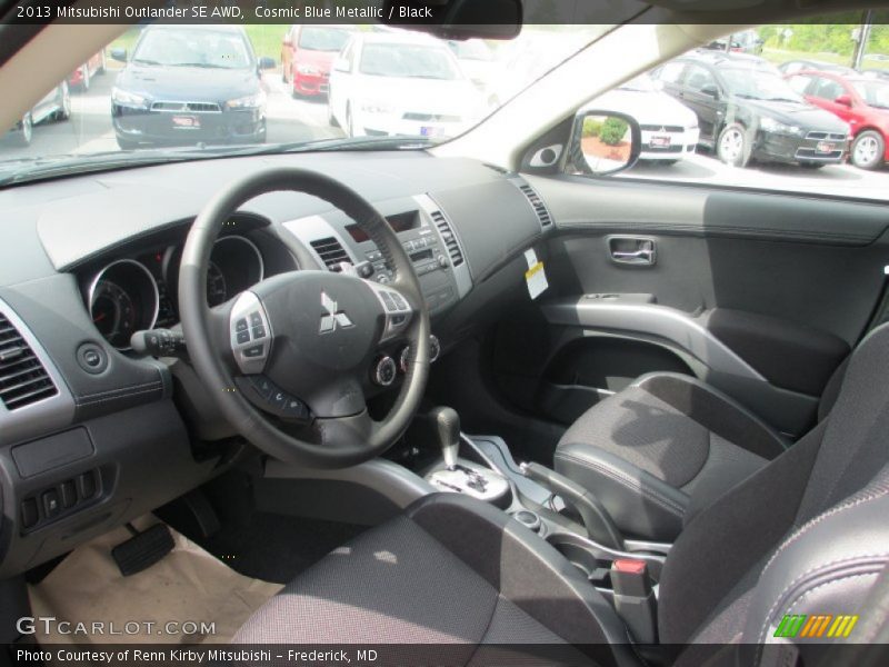  2013 Outlander SE AWD Black Interior