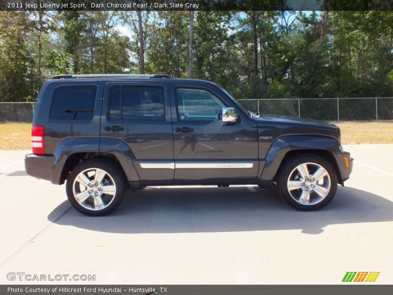 Dark Charcoal Pearl / Dark Slate Gray 2011 Jeep Liberty Jet Sport