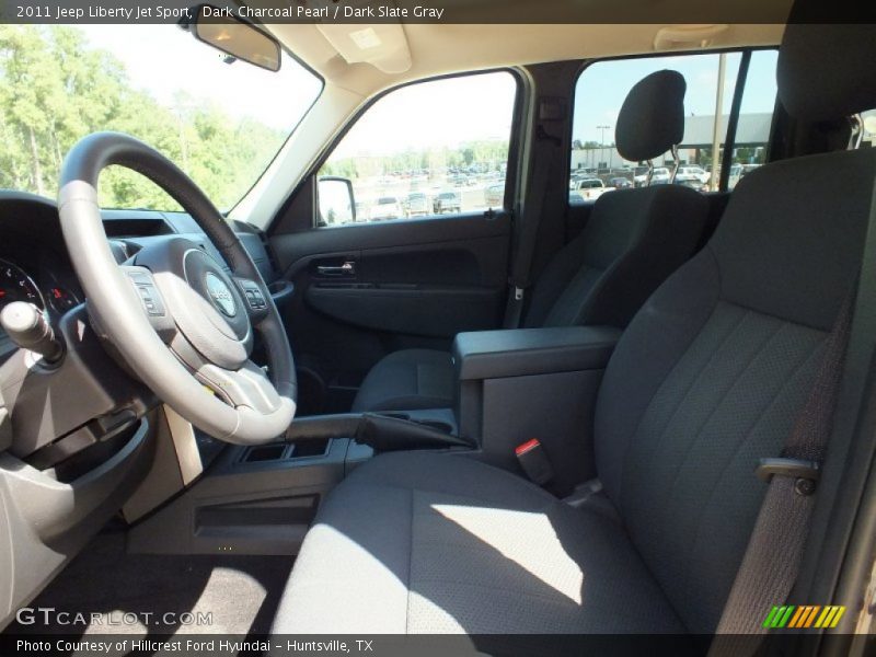 Dark Charcoal Pearl / Dark Slate Gray 2011 Jeep Liberty Jet Sport