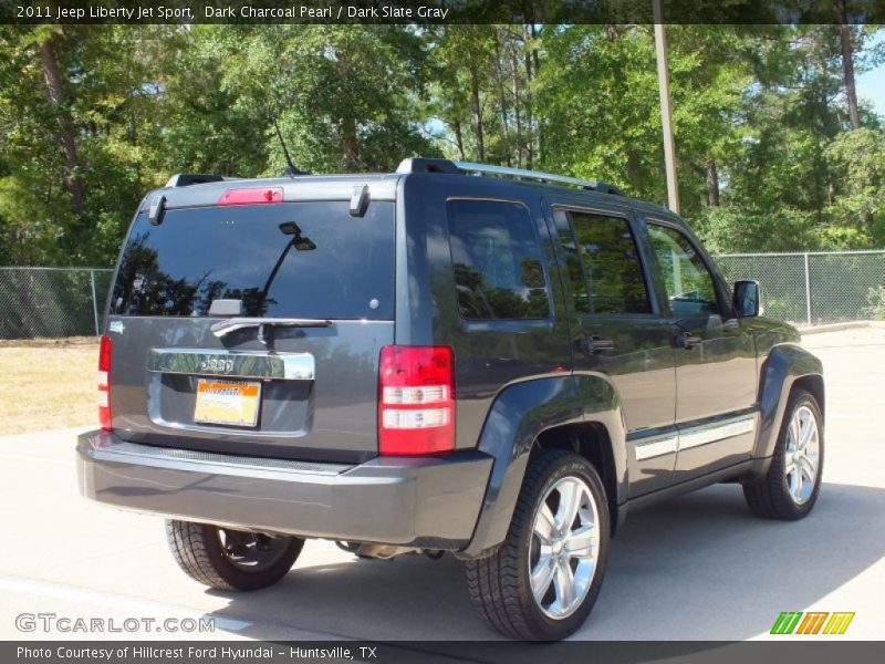 Dark Charcoal Pearl / Dark Slate Gray 2011 Jeep Liberty Jet Sport