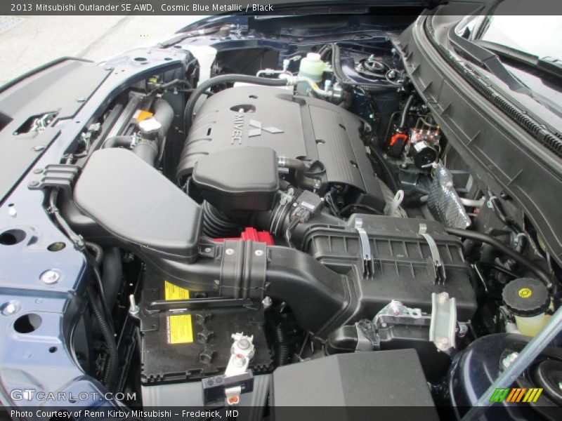  2013 Outlander SE AWD Engine - 2.4 Liter DOHC 16-Valve MIVEC 4 Cylinder