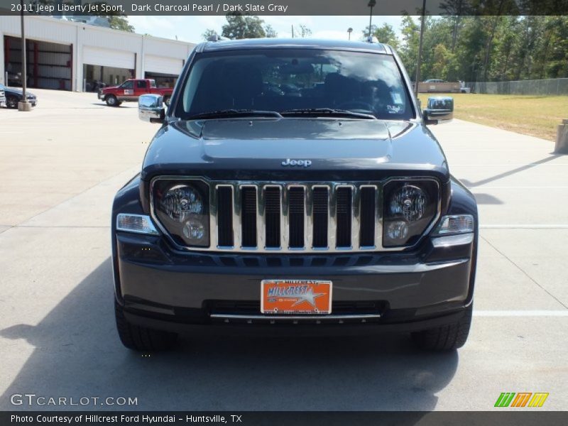 Dark Charcoal Pearl / Dark Slate Gray 2011 Jeep Liberty Jet Sport