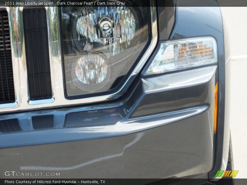 Dark Charcoal Pearl / Dark Slate Gray 2011 Jeep Liberty Jet Sport