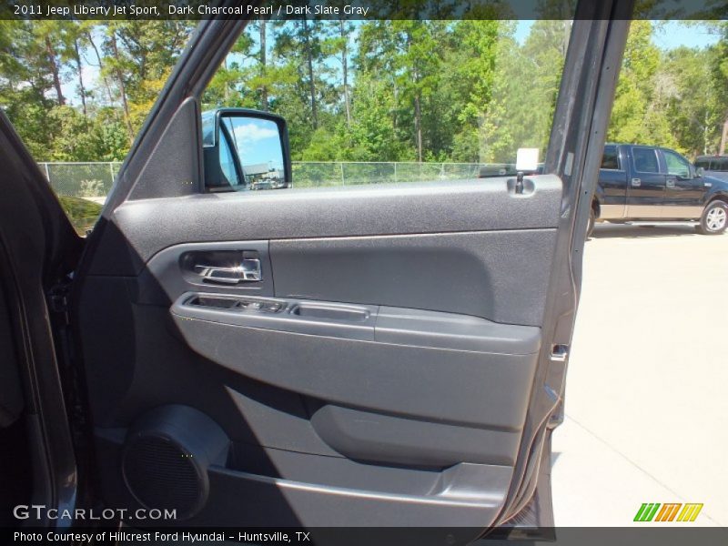 Dark Charcoal Pearl / Dark Slate Gray 2011 Jeep Liberty Jet Sport