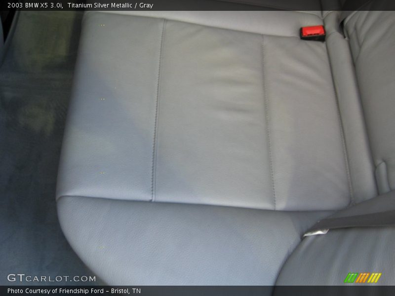 Titanium Silver Metallic / Gray 2003 BMW X5 3.0i