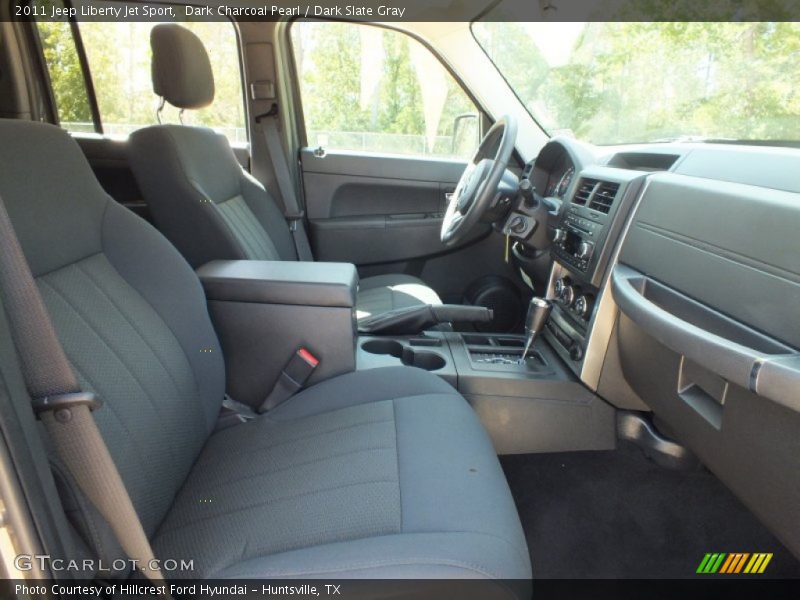 Dark Charcoal Pearl / Dark Slate Gray 2011 Jeep Liberty Jet Sport