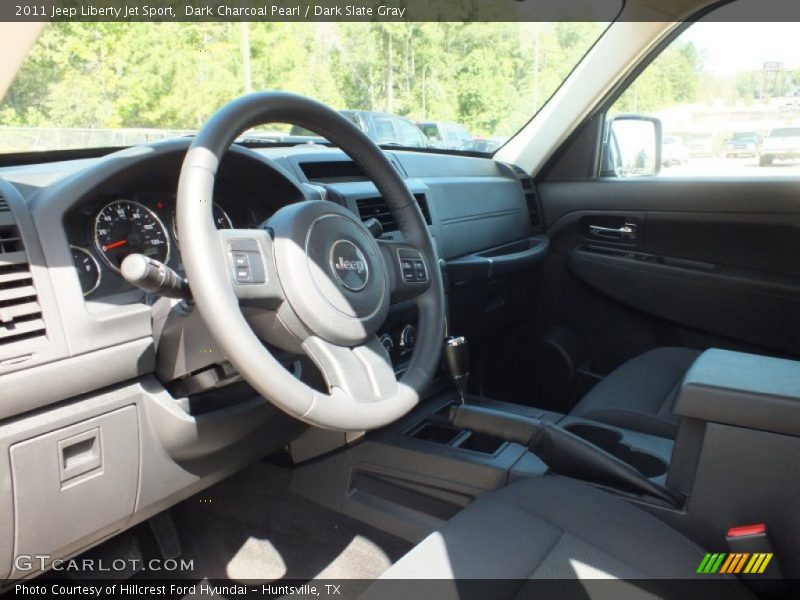Dark Charcoal Pearl / Dark Slate Gray 2011 Jeep Liberty Jet Sport