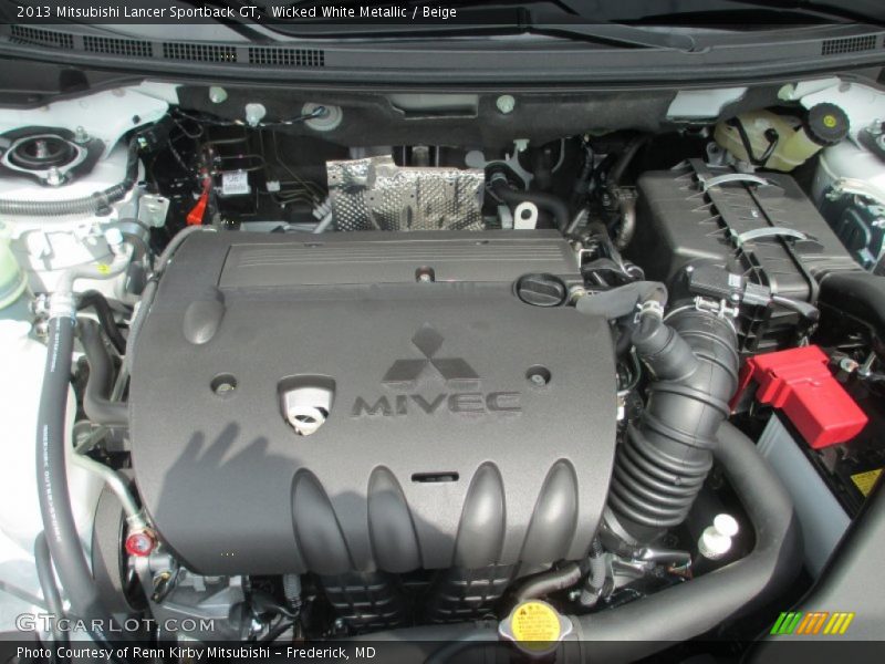  2013 Lancer Sportback GT Engine - 2.4 Liter DOHC 16-Valve MIVEC 4 Cylinder