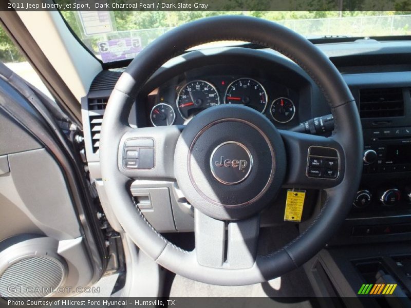 Dark Charcoal Pearl / Dark Slate Gray 2011 Jeep Liberty Jet Sport
