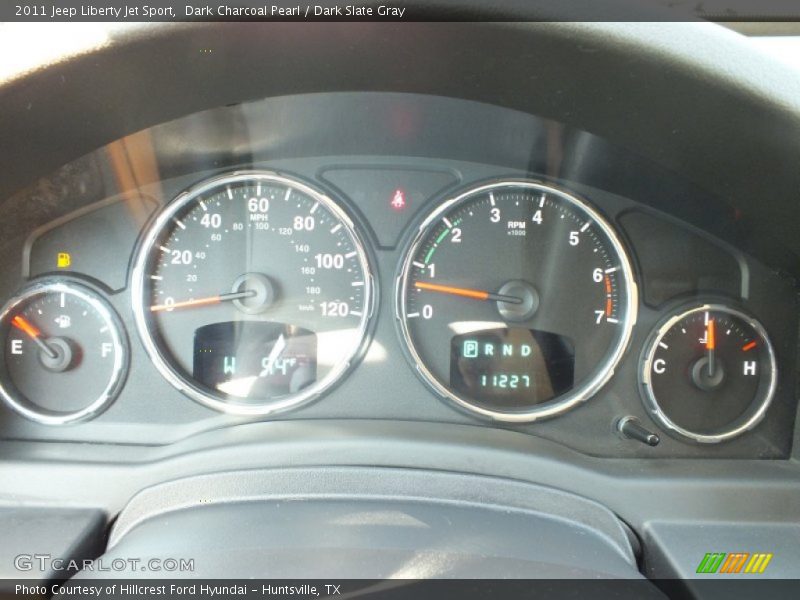Dark Charcoal Pearl / Dark Slate Gray 2011 Jeep Liberty Jet Sport