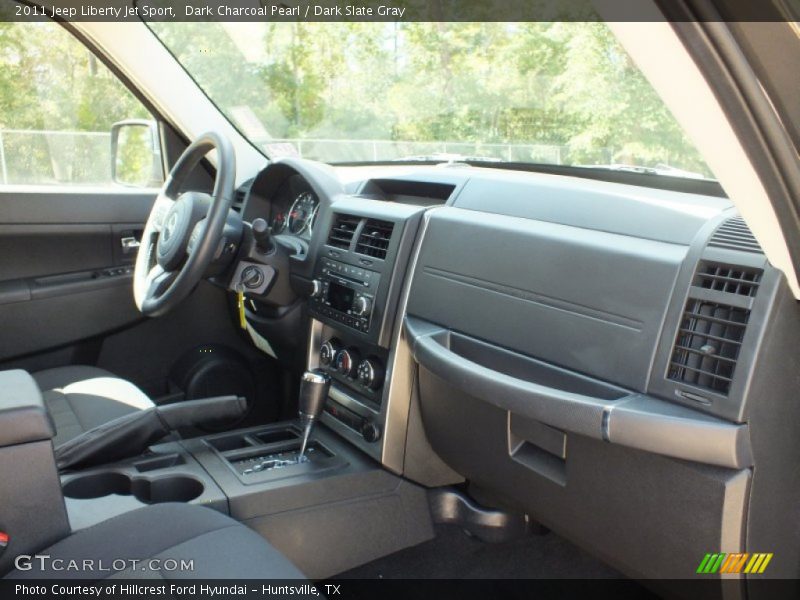 Dark Charcoal Pearl / Dark Slate Gray 2011 Jeep Liberty Jet Sport