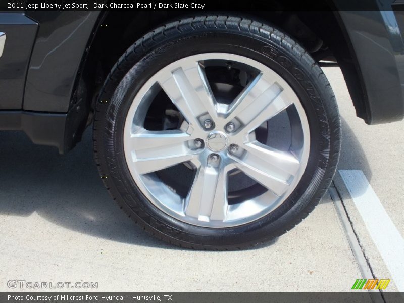 Dark Charcoal Pearl / Dark Slate Gray 2011 Jeep Liberty Jet Sport