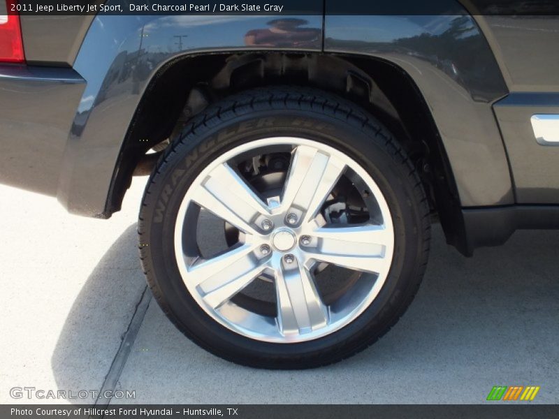 Dark Charcoal Pearl / Dark Slate Gray 2011 Jeep Liberty Jet Sport