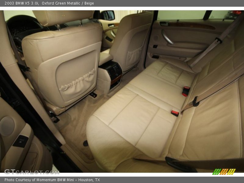 Rear Seat of 2003 X5 3.0i