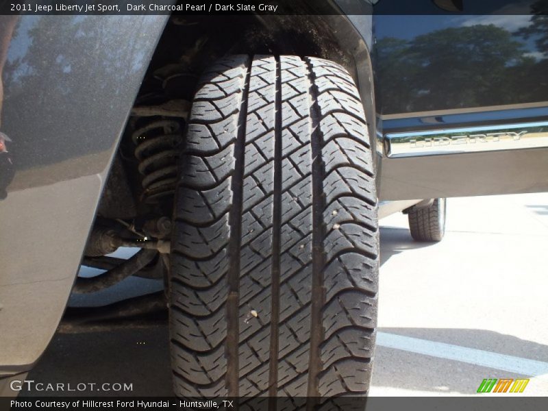 Dark Charcoal Pearl / Dark Slate Gray 2011 Jeep Liberty Jet Sport