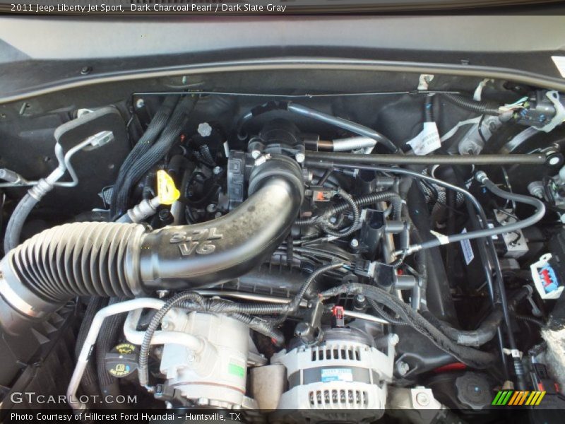 Dark Charcoal Pearl / Dark Slate Gray 2011 Jeep Liberty Jet Sport