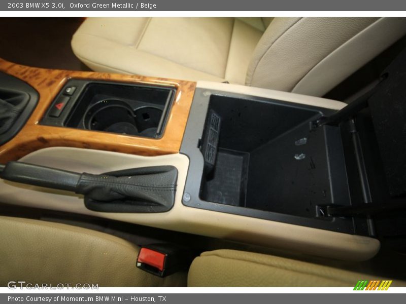 Oxford Green Metallic / Beige 2003 BMW X5 3.0i