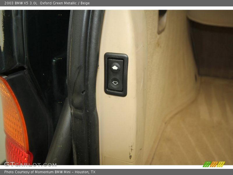 Oxford Green Metallic / Beige 2003 BMW X5 3.0i
