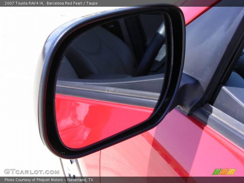 Barcelona Red Pearl / Taupe 2007 Toyota RAV4 I4