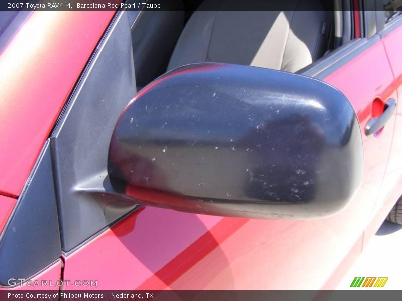 Barcelona Red Pearl / Taupe 2007 Toyota RAV4 I4