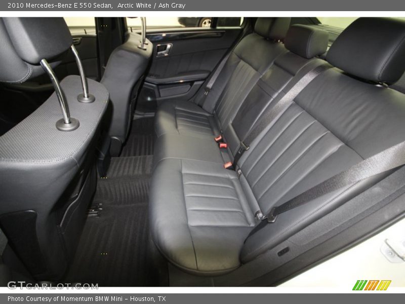 Arctic White / Ash Gray 2010 Mercedes-Benz E 550 Sedan