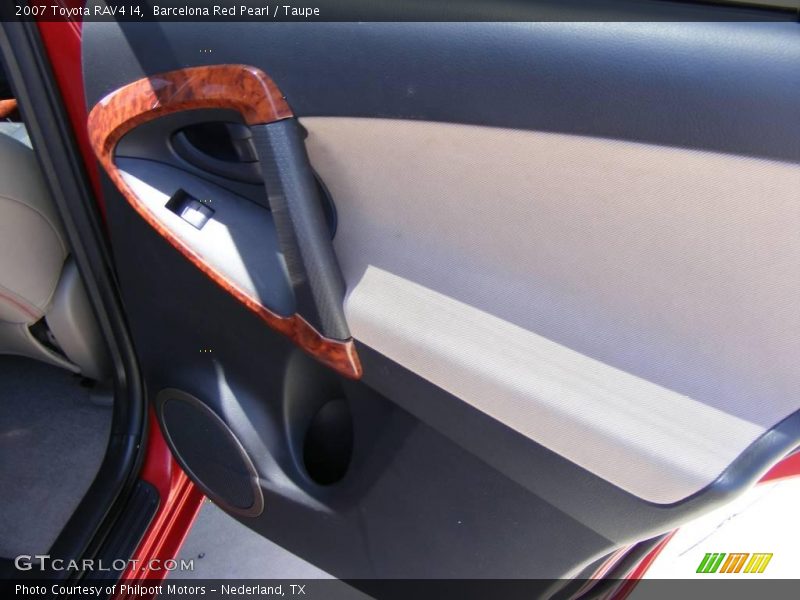 Barcelona Red Pearl / Taupe 2007 Toyota RAV4 I4