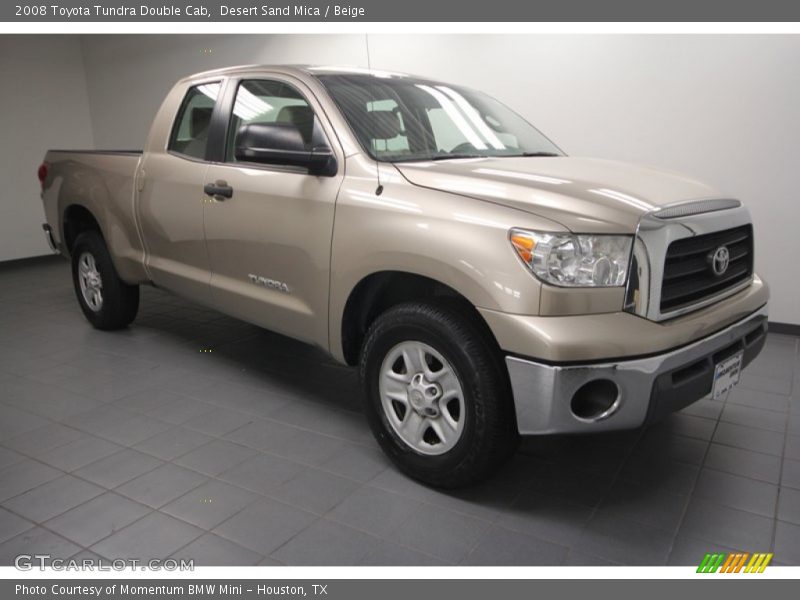 Desert Sand Mica / Beige 2008 Toyota Tundra Double Cab